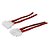 CHICOTE MXT 4 VIAS 1MM MACHO/FEMEA 27CM 25A OD:3.0 7.0MM - Imagem 3