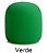 ESPUMA MICROFONE ARTIKA AK017VD SM58 VERDE - Imagem 2