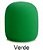 ESPUMA MICROFONE ARTIKA AK017VD SM58 VERDE - Imagem 1
