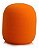 ESPUMA MICROFONE ARTIKA AK017LR SM58 LARANJA - Imagem 4