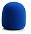 ESPUMA MICROFONE ARTIKA AK017AZ SM58 AZUL - Imagem 4