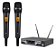 MICROFONE S/FIO MAO DUPLO DYLAN D-8000S - Imagem 4