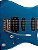 GUITARRA STRATO TAGIMA TG-510 MBL WOODSTOCK - Imagem 4