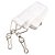 TALABARTE LUEN 16002BR  2 GANCHOS BRANCO - Imagem 3