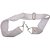 TALABARTE LUEN 16002BR  2 GANCHOS BRANCO - Imagem 5