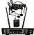 MICROFONE S/FIO HEADSET DUPLO DYLAN D-9006S - Imagem 2