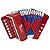 ACORDEON INFANTIL SPRING SPK-73VM VERMELHO - Imagem 4