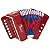 ACORDEON INFANTIL SPRING SPK-73VM VERMELHO - Imagem 5