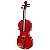 VIOLINO 4/4 MICHAEL VNM146 EBANO - Imagem 7