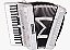 ACORDEON 80 BAIXOS MICHAEL ACM8007N PWH - Imagem 1