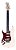GUITARRA CANHOTA STRATO MICHAEL GM217LH CR - Imagem 1
