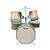 BATERIA INFANTIL GOPINHO BATIMADERV REELS VERDE - Imagem 1