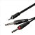 CABO AUDIO P2STXP10M 1M ROXTONE RAYC130L1 - Imagem 1