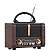 RADIO PORTATIL RETRO ALTOMEX BLUETOOTH AD-8105 - Imagem 3