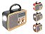 RADIO PORTATIL RETRO KAPBOM BLUETOOTH KA-3188 - Imagem 4