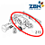 SUPORTE TRANSPARENTE BOTAO ON/OF GAGGIA BESANA - 421944026031 - Imagem 2