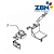 BASE/SUPORTE DO MICRO DOSADOR CAFÉ MOÍDO GAGGIA/SAECO SYNCRONY/TREVI/VILLA - 149185959 - Imagem 2