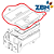 3D KIT TAMPAS DOS RESERVATÓRIOS DE ÁGUA E GRÃOS SAECO LIRIKA - ALUMINIO - 421944015441/421944015421 - Imagem 4