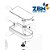 BOTÃO/KNOB AJUSTE DA GRANOLOMETRIA DO MOINHO GAGGIA/SAECO - 9141051490 - Imagem 2