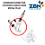 CONEXÃO/CONECTOR COTOVELO SAECO NEW ROYAL PLUS - 263690 - Imagem 4
