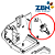 CORPO/BICO SAIDA DA CALDEIRA COM CURSOR GAGGIA/SAECO ANIMA/LIRIKA - 11005060 - Imagem 2