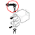 CONEXÃO/CONECTOR 90° PARA VALVULA SOLENOIDE SAECO NEW ROYAL PLUS - 421944059391 - Imagem 3