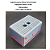 3D SUPORTE PARA XÍCARAS GAGGIA/SAECO ANIMA/LIRIKA 120x80x60mm - COR ALUMINIO - Imagem 1