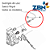 MOLA FORQUILHA TUBO D4 GAGGIA/SAECO 9011.144 - Imagem 5