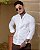Camisa Gola Padre Branca Manga Longa - Imagem 1