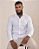 Camisa Branca Manga Longa - Gola Italiana - Imagem 3