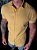 Camisa Amarelo Manga Curta Slim - Gola Italiana - Imagem 2