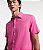 Camisa Rosa Pink Manga Curta Slim - Gola Italiana - Imagem 3
