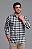 Camisa Xadrez Preta e Branca - Manga Longa - Imagem 1