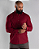 Camisa Marsala no Linho Manga Longa - Gola Italiana - Imagem 2