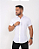 Camisa Branca Gola Italiana - Manga Curta - Imagem 1