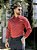Camisa Vermelho Manga Longa Slim - Gola Italiana - Imagem 2