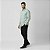 Camisa Verde Menta Manga Longa Slim - Gola Italiana - Imagem 1