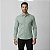 Camisa Verde Menta Manga Longa Slim - Gola Italiana - Imagem 5