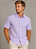Camisa Lilás Lavanda Gola Italiana - Manga Curta - Imagem 1