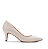 SCARPIN LIA LINE OFF WHITE SALTO FINO MÉDIO - Imagem 1