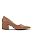 SCARPIN LIA LINE WHISKY SALTO BLOCO MEDIO - Imagem 1