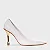 SCARPIN CARRANO BRANCO SALTO DOURADO - Imagem 1