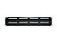 Patch Panel Cat.6 48 Portas RJ45 - 2U Altura Guia Traseira Organizadora de cabos Etiquetas e Kit de Fixação Rack - Imagem 2