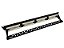Patch Panel 24 Portas Cat.6 RJ45 Giga 1U Altura Guia Traseira Organizadora - Imagem 1