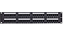 Patch Panel 48 Portas Cat.5e RJ45 IDC - 10/100 2U Altura, Modelo econômico Importado - Imagem 2
