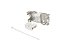 Conector Keystone Jack Blindado RJ45 Cat6a Fêmea 8X8 90º Para Cabo de Rede 10 Unidades - Seclan - Imagem 3
