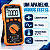 Multímetro Digital True Rms Auto Range Capacitor Temperatura ST-2090 - Imagem 5