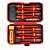 Safiratec FCE-CI13 Kit Maleta com 13 Peças Chaves Isoladas 1000V Para Profissional - Imagem 6