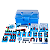 Kit Educacional de Física Didático Eletricidade Magnetismo 19 Experimentos Safiratec KES-ELMA1901 - Imagem 1