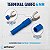 Kit 5 Cores Terminal Garfo U 6mm Plug Banana 4mm Safiratec KAC-U06A5 - Imagem 3